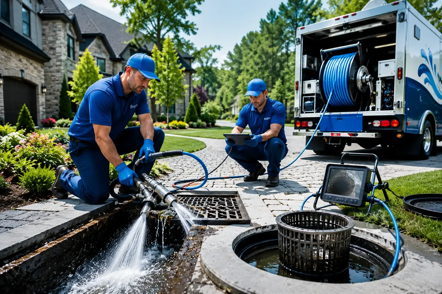Local outdoor drain cleaning professionals in Peru, IA